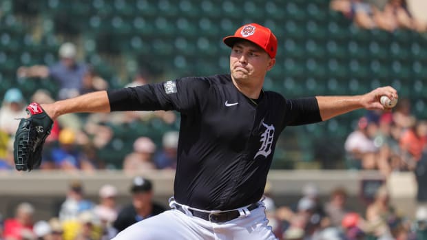 Detroit Tigers starting pitcher Tarik Skubal.